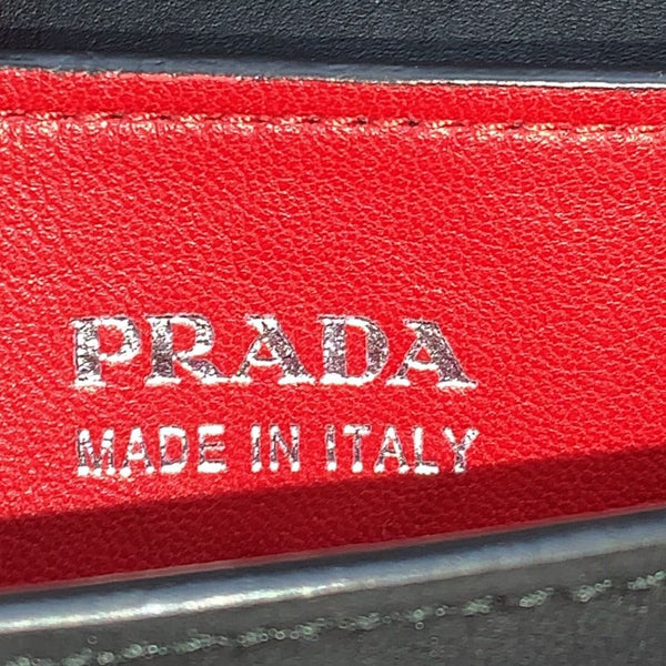 PRADA 2way Leather Tote Shoulder Bag Black BN2815