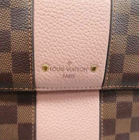 LOUIS VUITTON Bond Street MM Damier Ebene Crossbody Bag Magnolia