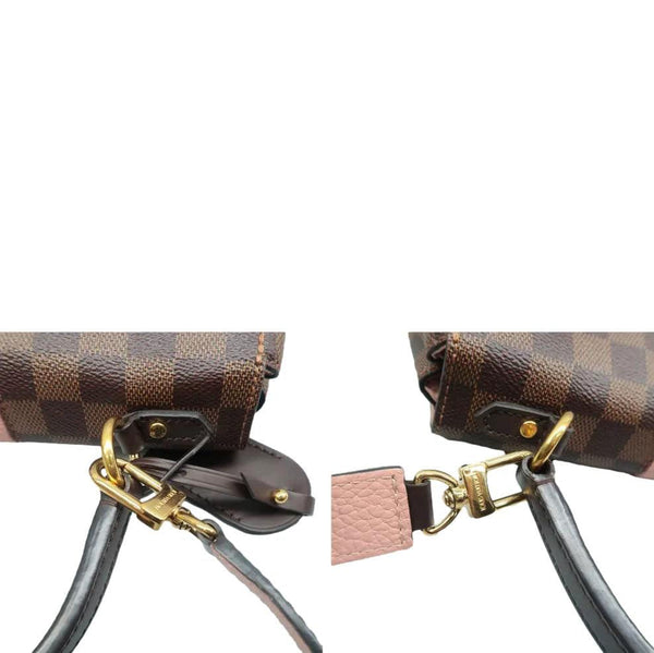 LOUIS VUITTON Bond Street MM Damier Ebene Crossbody Bag Magnolia