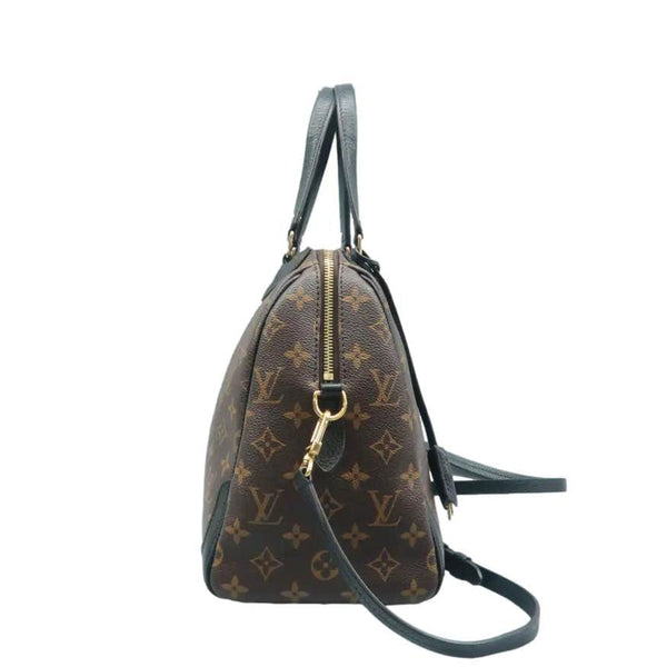 LOUIS VUITTON Retiro NM Monogram Canvas Shoulder Bag Black