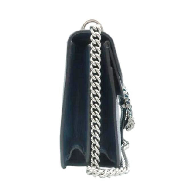 GUCCI Dionysus Medium Shoulder Bag Navy Blue right look