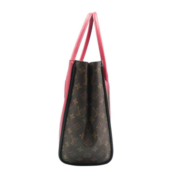 LOUIS VUITTON Kimono MM Monogram Canvas Shoulder Bag Red