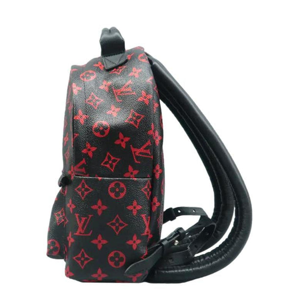 Louis Vuitton Palm Springs PM Monogram Infrarouge Backpack Black