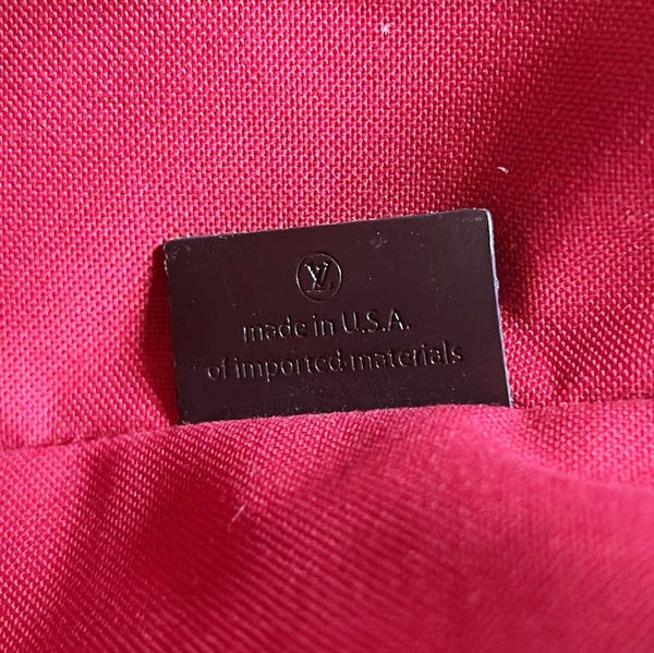 LOUIS VUITTON Siena PM Damier Ebene Shoulder Bag Brown