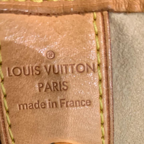 LOUIS VUITTON Galliera GM Monogram Canvas Shoulder Bag Brown