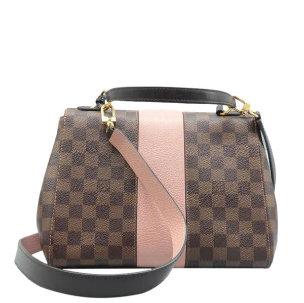 LOUIS VUITTON Bond Street MM Damier Ebene Crossbody Bag Magnolia