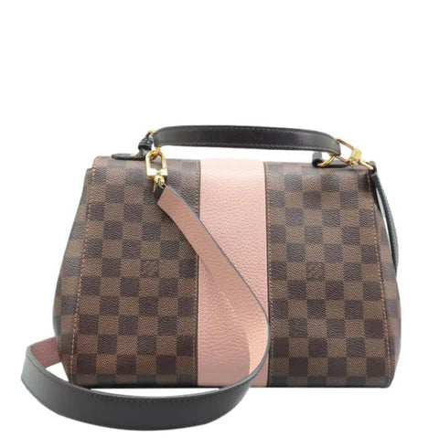 LOUIS VUITTON Bond Street MM Damier Ebene Crossbody Bag Magnolia
