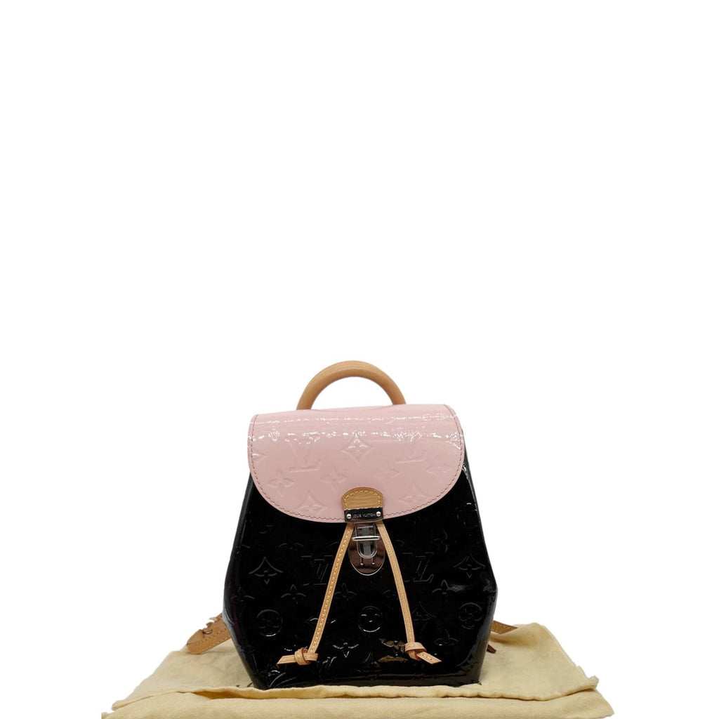 Louis Vuitton Vernis Hot Springs Backpack Rose Amarante display picture 1