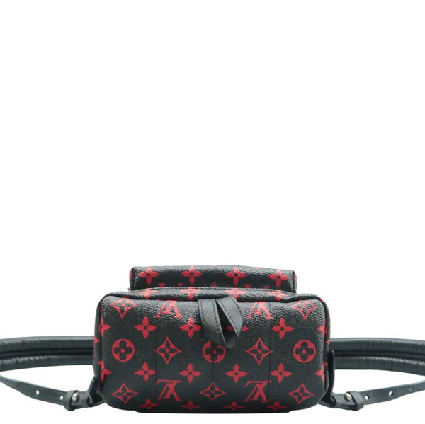 Louis Vuitton Palm Springs PM Monogram Infrarouge Backpack Black