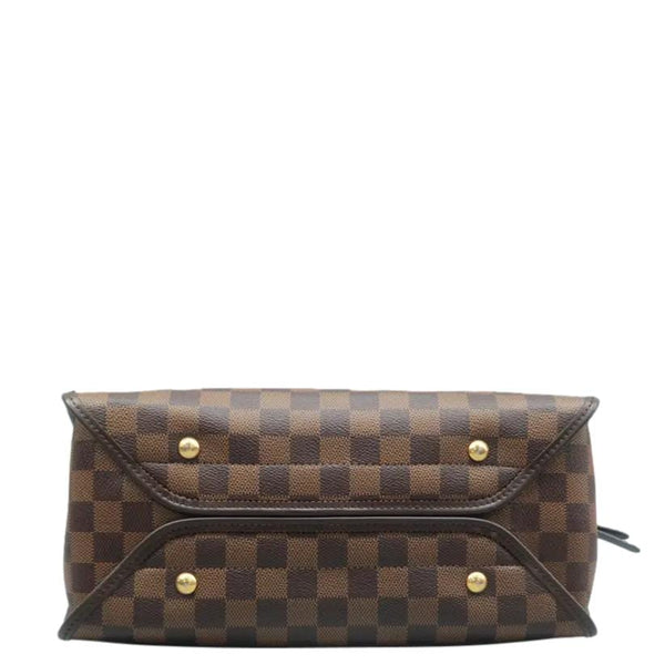 LOUIS VUITTON Duomo Damier Crossbody Bag Brown lower side