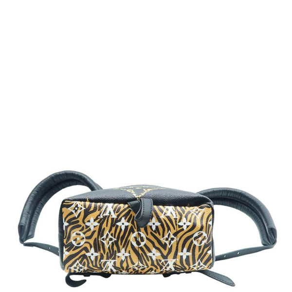 LOUIS VUITTON Palm Springs Jungle PM Monogram Giant Backpack Black