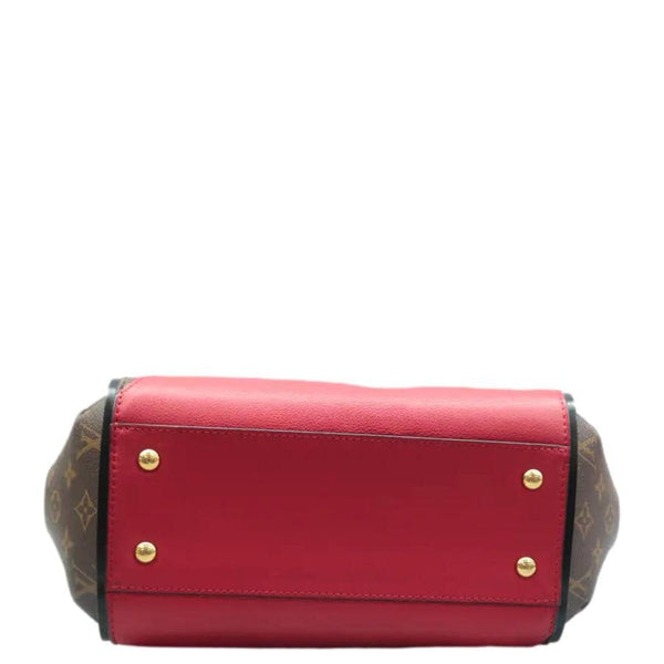 LOUIS VUITTON Kimono MM Monogram Canvas Shoulder Bag Red