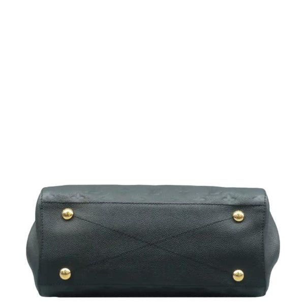 LOUIS VUITTON Montaigne Monogram Empreinte Shoulder Bag Black
