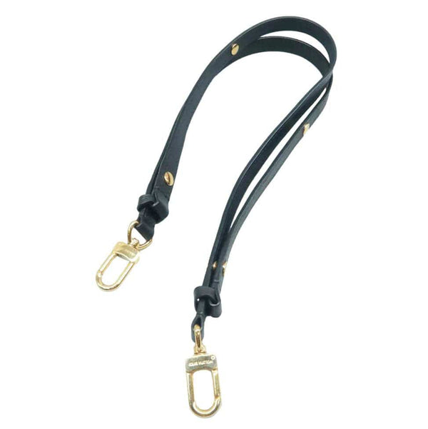 LOUIS VUITTON Coussin BB Monogram Embossed Leather Shoulder Bag Black