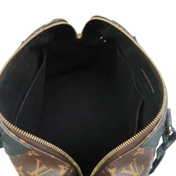 LOUIS VUITTON Retiro NM Monogram Canvas Shoulder Bag Black