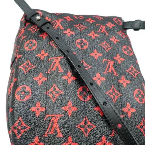 Louis Vuitton Palm Springs PM Monogram Infrarouge Backpack Black