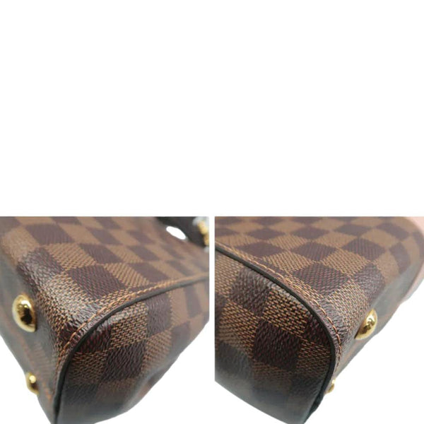 LOUIS VUITTON Bond Street MM Damier Ebene Crossbody Bag Magnolia