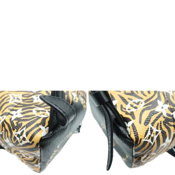 LOUIS VUITTON Palm Springs Jungle PM Monogram Giant Backpack Black