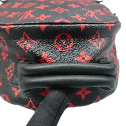 Louis Vuitton Palm Springs PM Monogram Infrarouge Backpack Black