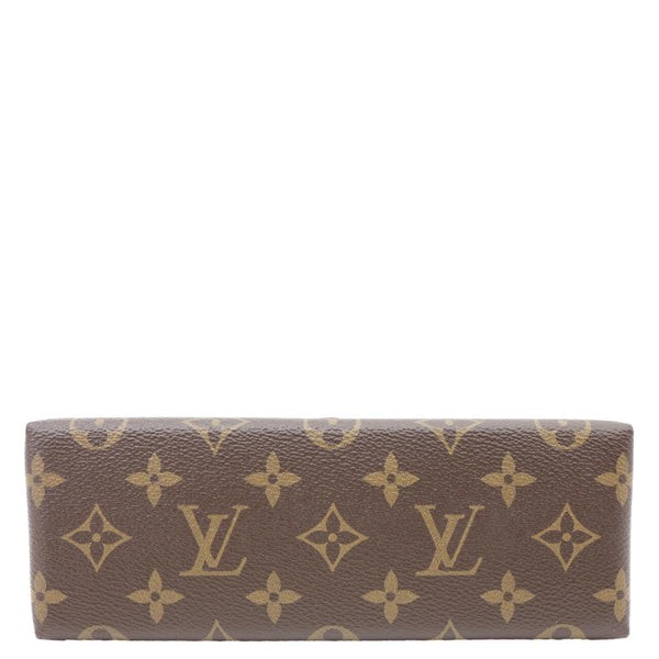 LOUIS VUITTON Locky BB Monogram Shearling Crossbody Bag Beige