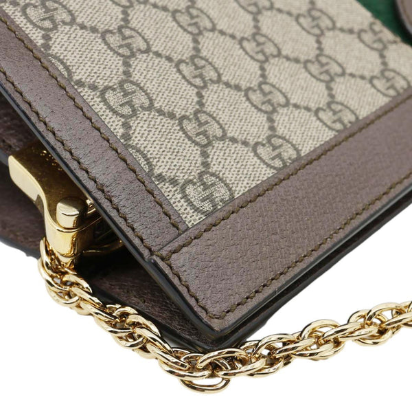 GUCCI Ophidia Medium GG Supreme Canvas Shoulder Bag Beige 503876