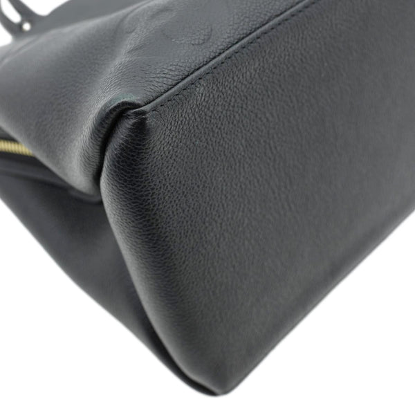 LOUIS VUITTON Grand Palais MM Monogram Empreinte Leather Shoulder Bag Black