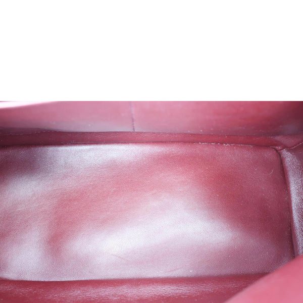 CHRISTIAN DIOR Be Dior Flap Small Smooth Calfskin Leather Tote Bag Black