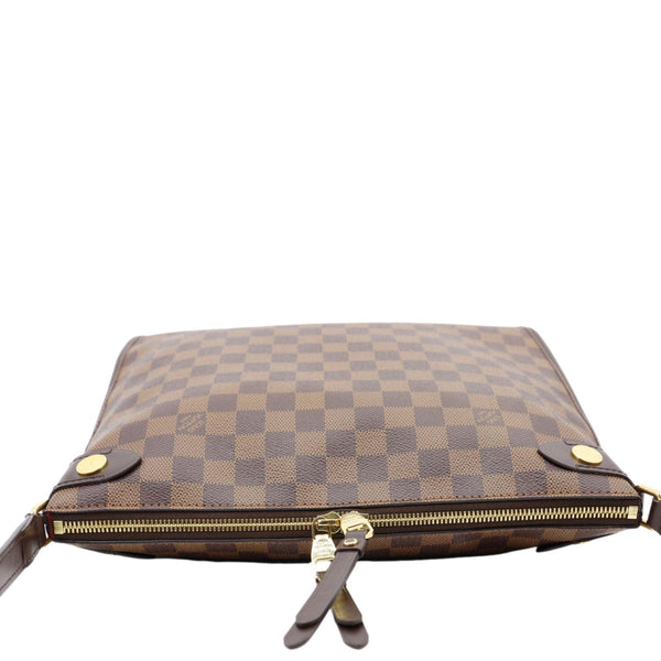 LOUIS VUITTON Duomo Damier Ebene Shoulder Bag Brown