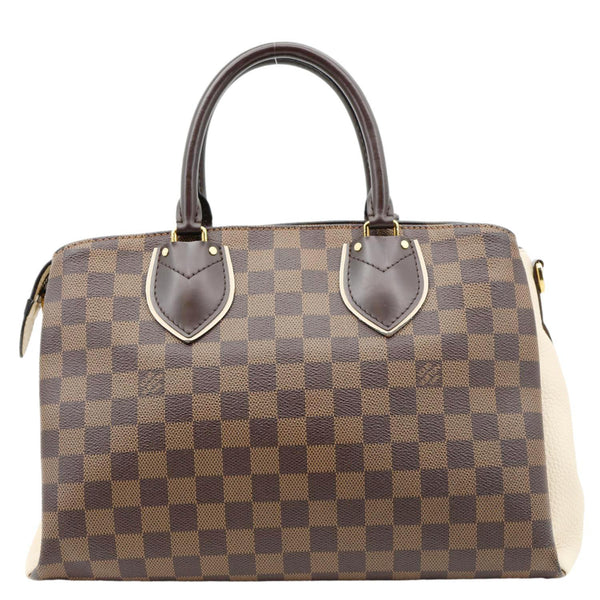 LOUIS VUITTON Normandy Damier Ebene Satchel Shoulder Bag Brown