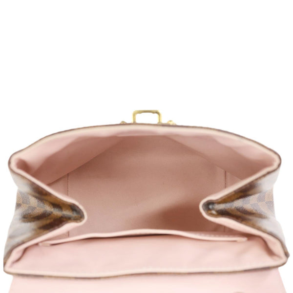 LOUIS VUITTON Clapton Damier Ebene Backpack Bag Magnolia