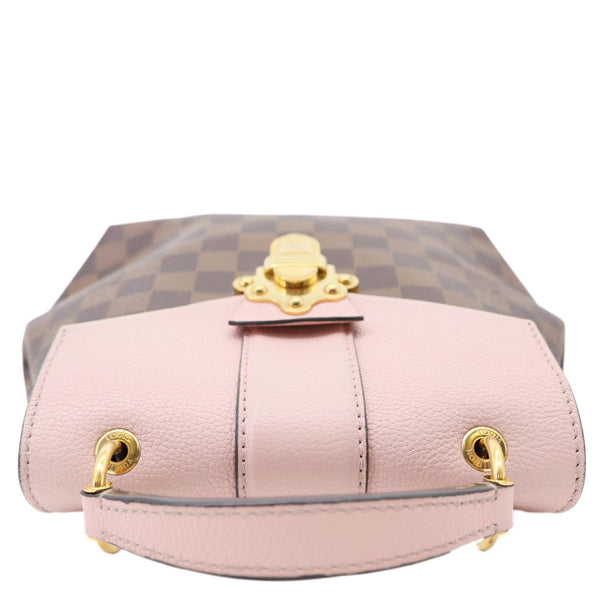 LOUIS VUITTON Clapton Damier Ebene Backpack Bag Magnolia