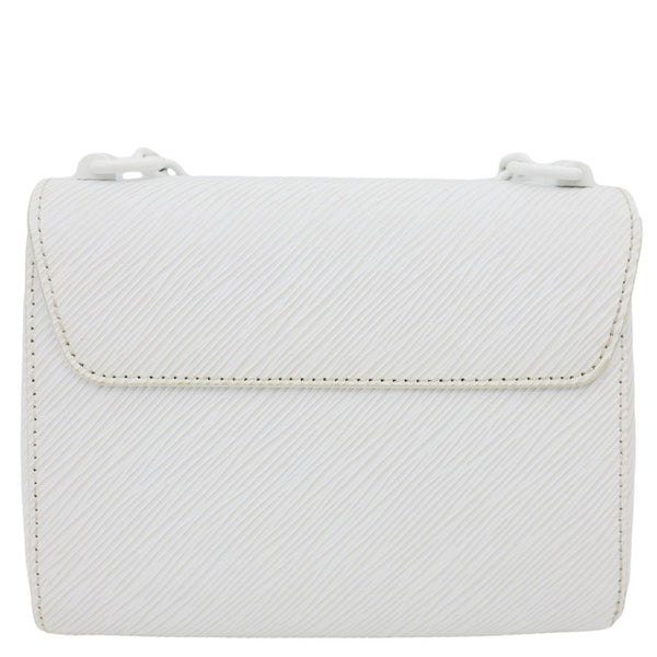 LOUIS VUITTON Twist PM Epi Leather Chain Shoulder Bag White