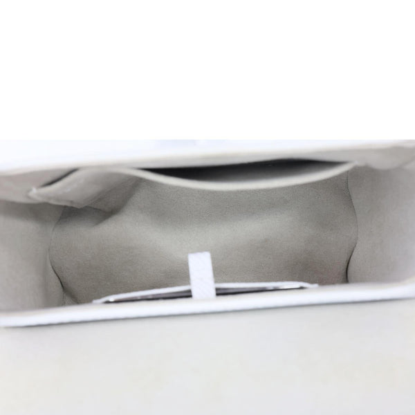 LOUIS VUITTON Twist PM Epi Leather Chain Shoulder Bag White