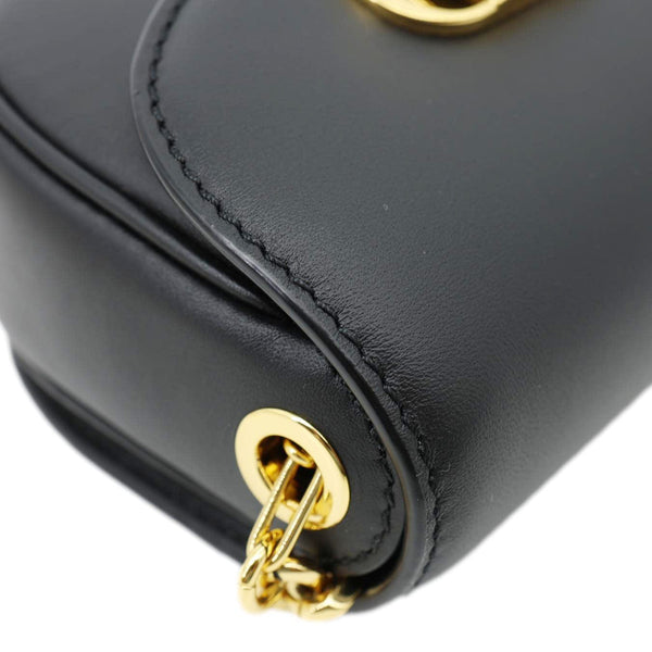 MCM Mode Travia Mini Spanish Leather Crossbody Bag Black