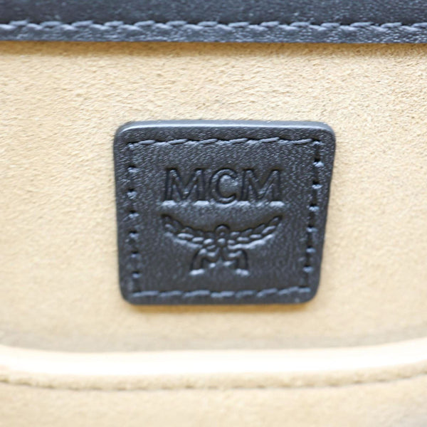 MCM Mode Travia Mini Spanish Leather Crossbody Bag Black