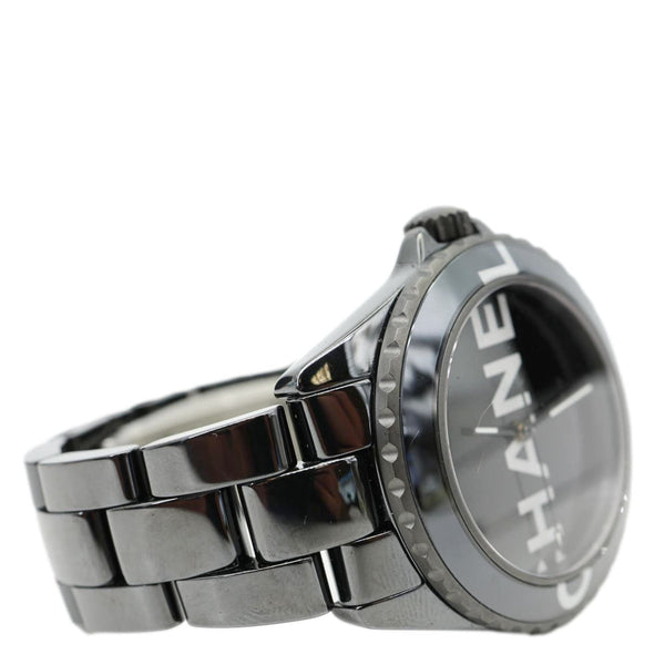 CHANEL J12 Wanted de Chanel Ceramic Stainless Steel Automatic Watch Black 38mm