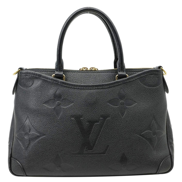 LOUIS VUITTONTrianon PM Monogram Empreinte Leather Shoulder Bag Black