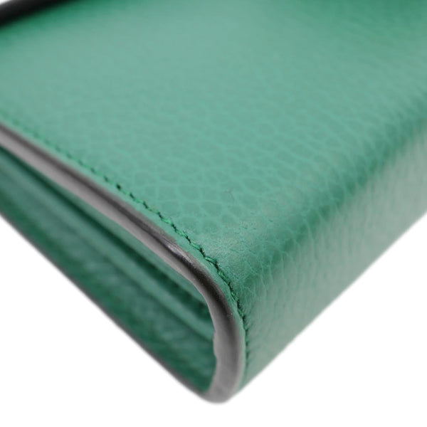 GUCCI Dionysus Crystal Mini Dollar Calfskin Leather Crossbody Bag Green 401231