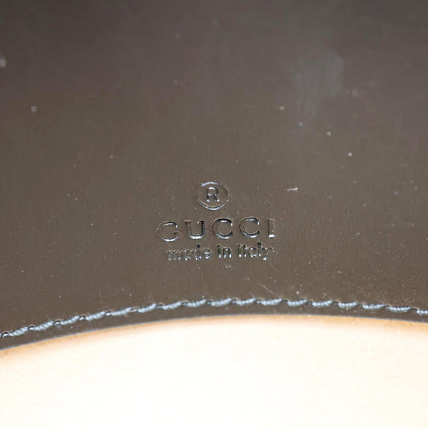 GUCCI Jackie Mini 1961 Leather Shoulder Bag Black 637091