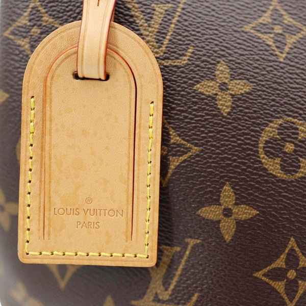 LOUIS VUITTON Graceful MM Monogram Canvas Shoulder Bag Brown