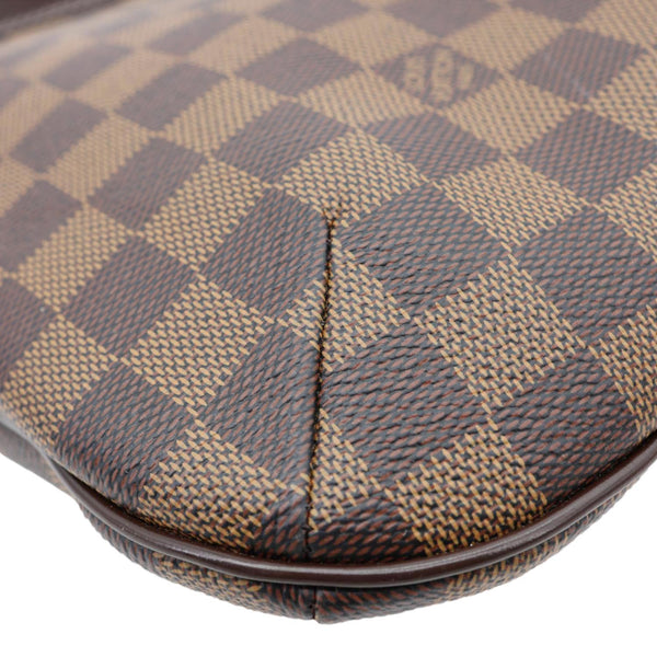 LOUIS VUITTON Bloomsbury PM Damier Ebene Crossbody Bag Brown