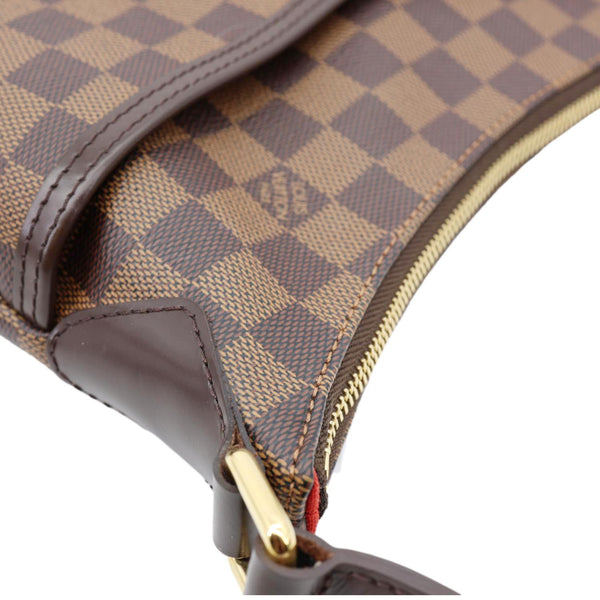LOUIS VUITTON Bloomsbury PM Damier Ebene Crossbody Bag Brown