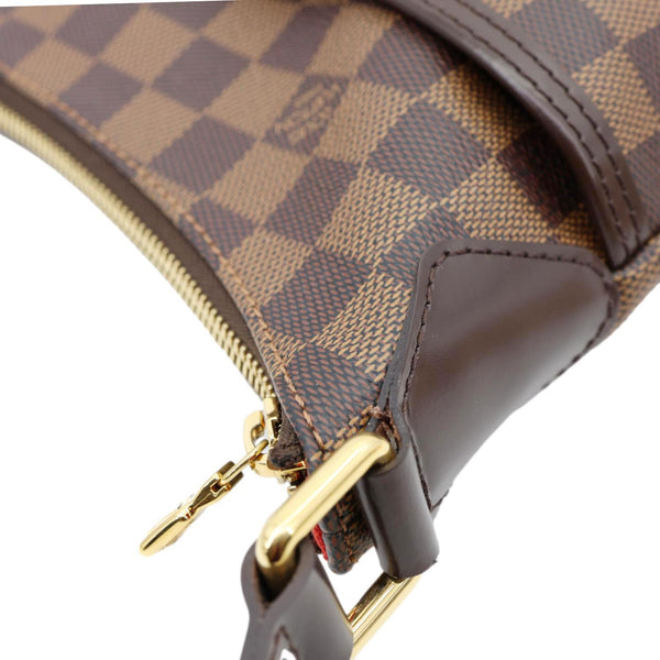 LOUIS VUITTON Bloomsbury PM Damier Ebene Crossbody Bag Brown