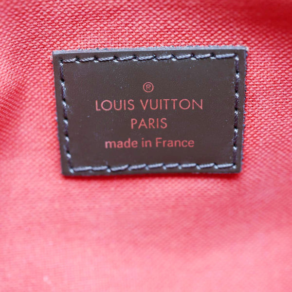 LOUIS VUITTON Bloomsbury PM Damier Ebene Crossbody Bag Brown