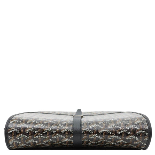 GOYARD Belvedere MM Canvas Messenger Bag Black