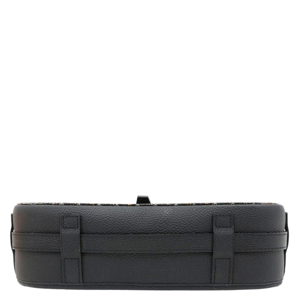 GOYARD Belvedere MM Canvas Messenger Bag Black