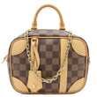 LOUIS VUITTON Valisette Souple BB  Brown Damier Ebene Shoulder Bag