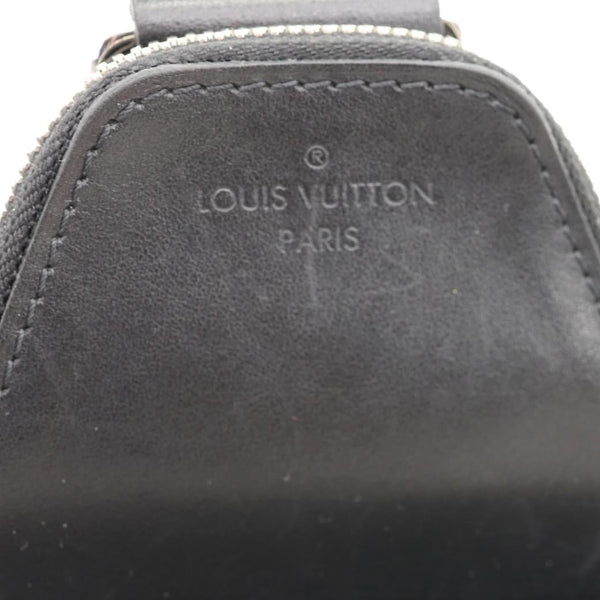 LOUIS VUITTON Avenue Sling Damier Graphite Backpack Bag Black