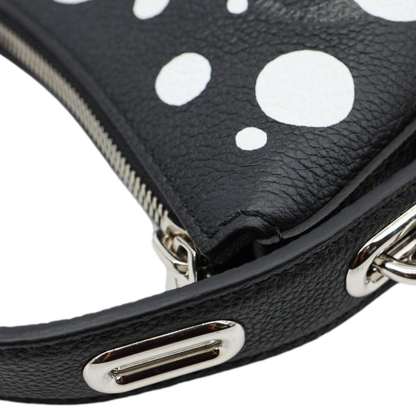 LOUIS VUITTON x YK Marshmallow Empreinte Leather Hobo Bag Black