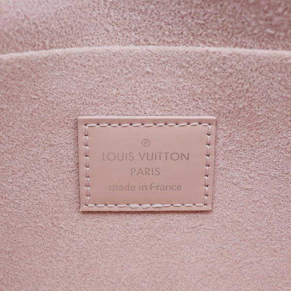 LOUIS VUITTON Felicie Pochette Epi Leather Crossbody Bag Pink